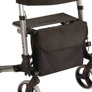 Andarilho com rodas Rollator Futura bolsa