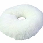 Almofada com formato circular fechado