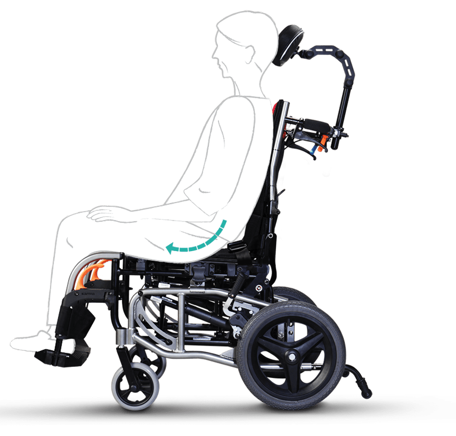cadeira de rodas vip 2 bascula