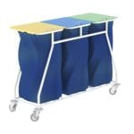 Carro de Roupa Suja Triplo