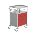 Carro Hospitalar Multifunções com 3 Gavetas