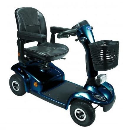 scooter de mobilidade leo azul