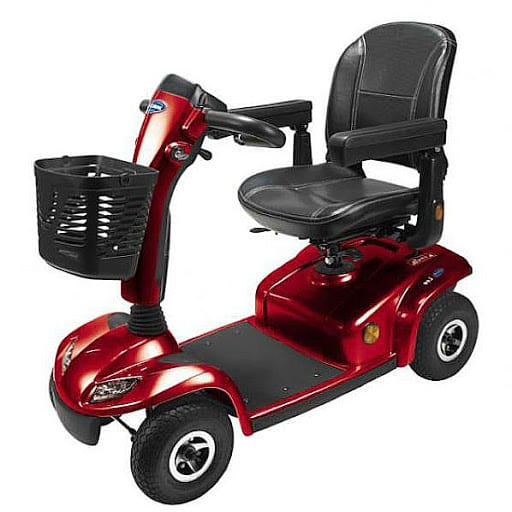 scooter de mobilidade leo vermelho