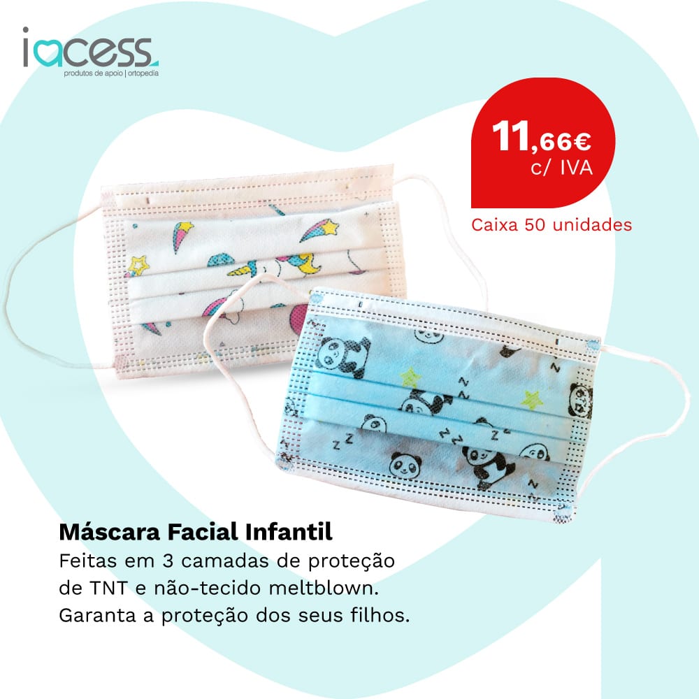 Read more about the article Máscaras Faciais Infantis
