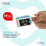 Oxímetro de pulso de dedo