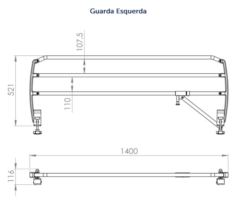 medidas guarda universal metalica